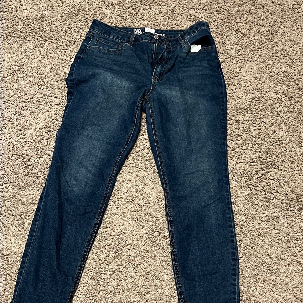 No Boundaries Dark Blue Skinny Jeans